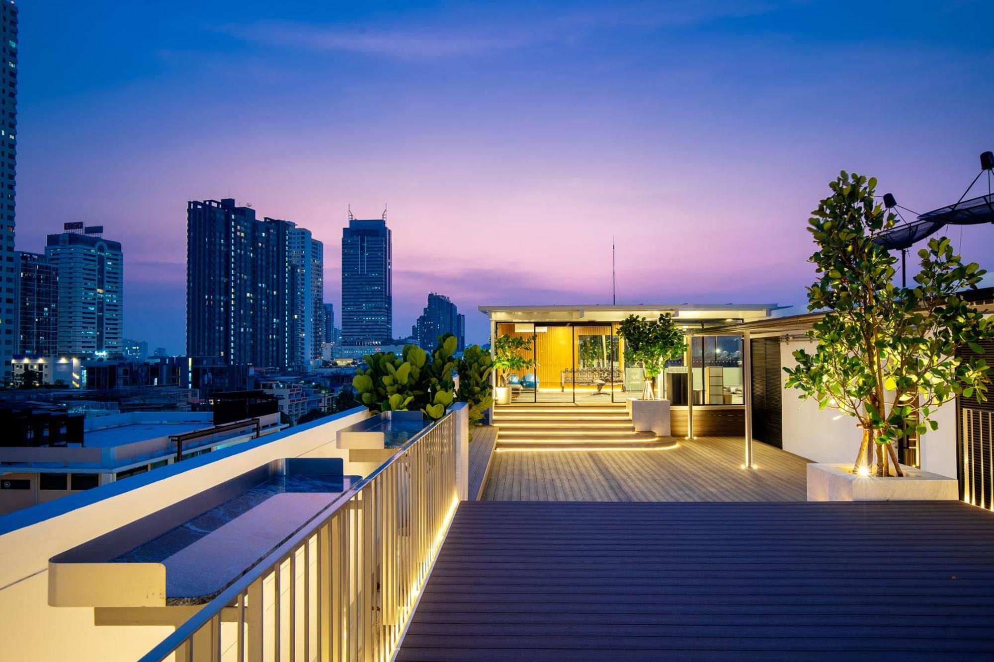 Saan Hotel Sathorn Bangkok Buitenkant foto