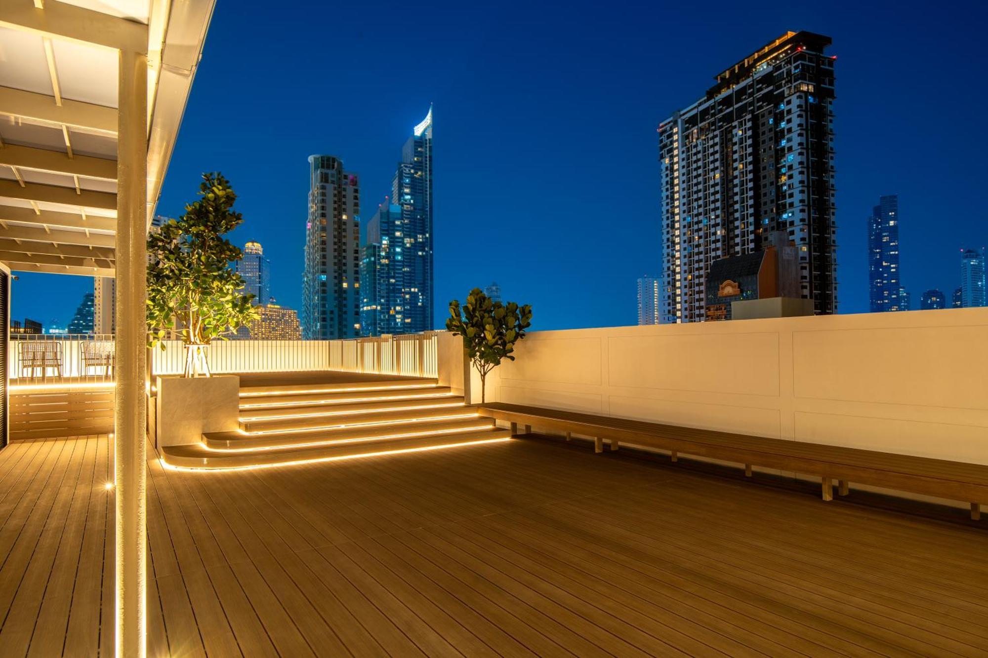 Saan Hotel Sathorn Bangkok Buitenkant foto