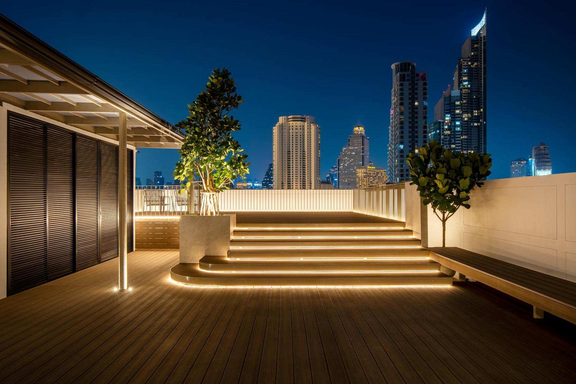 Saan Hotel Sathorn Bangkok Buitenkant foto