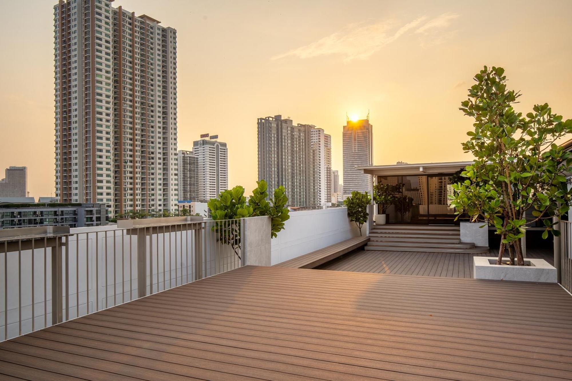 Saan Hotel Sathorn Bangkok Buitenkant foto
