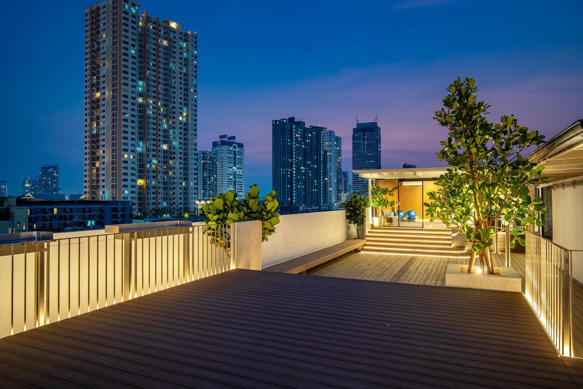 Saan Hotel Sathorn Bangkok Buitenkant foto