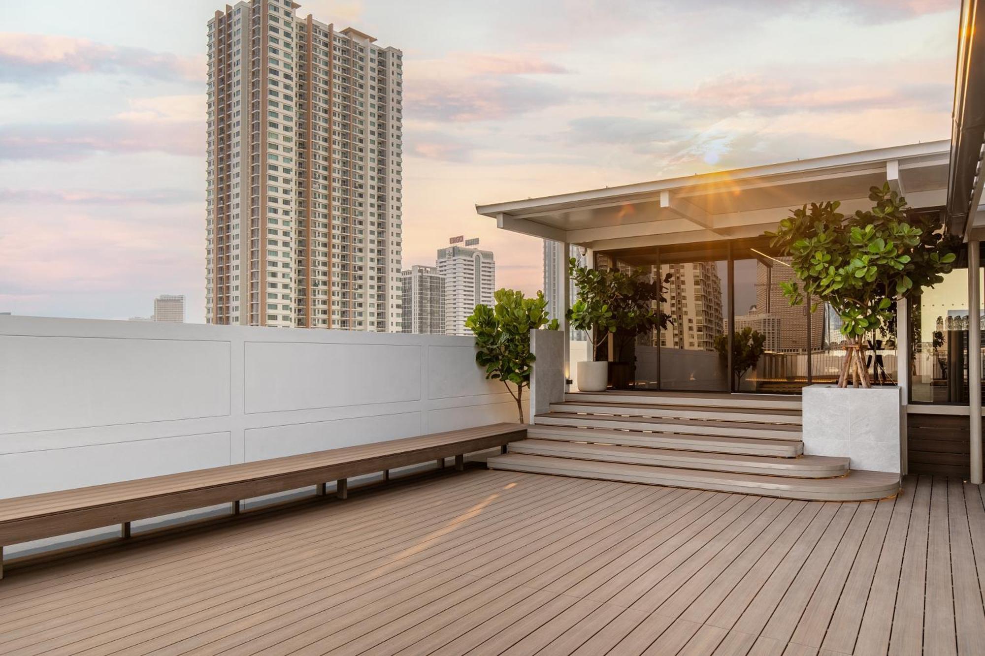 Saan Hotel Sathorn Bangkok Buitenkant foto