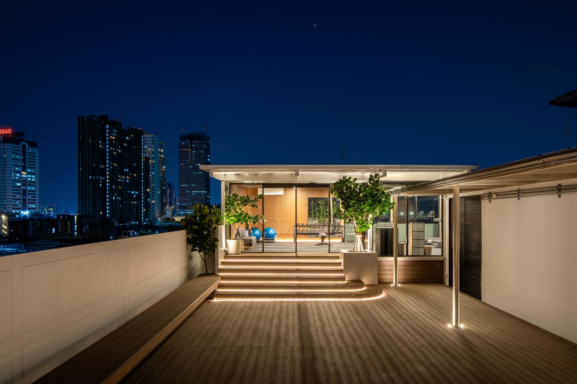 Saan Hotel Sathorn Bangkok Buitenkant foto